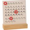 1pc modern minimalist style  creative perpetual calendar  desk calendar  office desktop decoration home decoration
