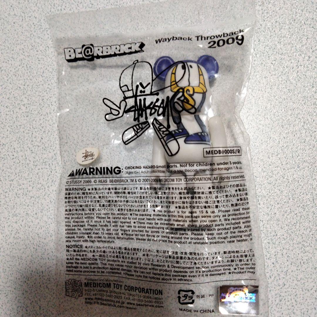 

[Б/У] STUSSY BE@RBRICK wayback Throwback 2009