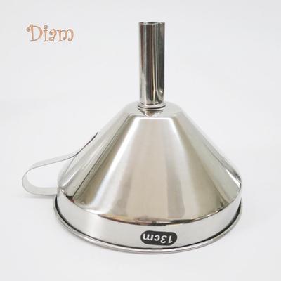 Hara Steel Cone Funil para despejar óleo líquido Hopper Kitchen Home Tool