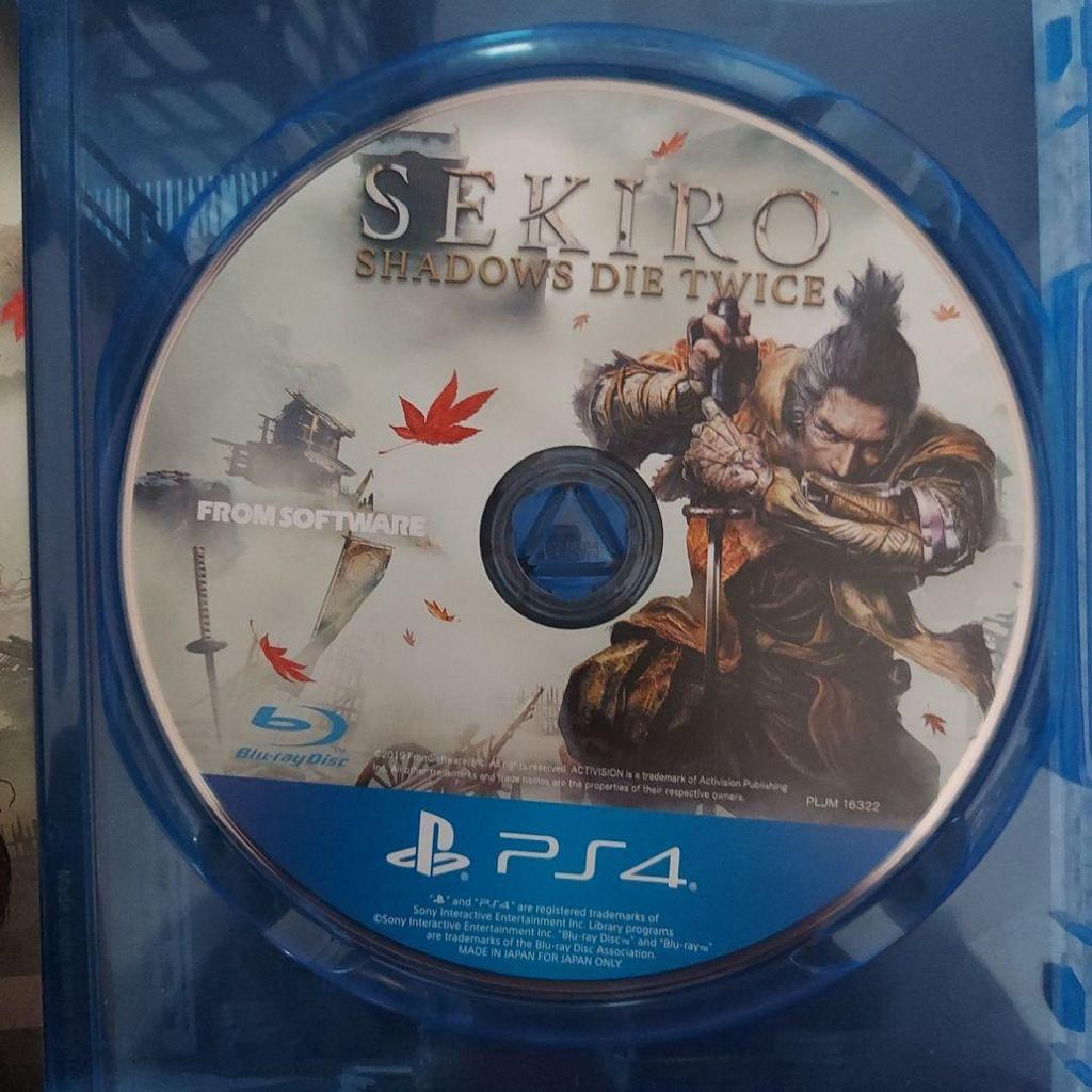 [USED] SEKIRO: SHADOWS DIE TWICE PlayStation 4