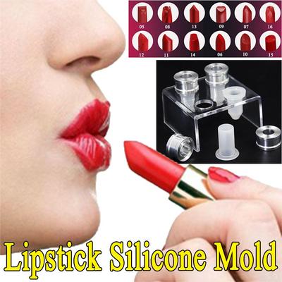12.1mm Zelfgemaakte Cosmetica DIY Knutselwerkjes Beugel Siliconen Tube Lippenstift Mal Lip Make-up Gereedschap Lippenbalsem Mal
