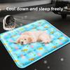 Summer Pet Ice Mat Cushion Breathable Cooling Pad Cushion Ice Pillow Summer Dog Bed Mat Ice Bed Cat Pet