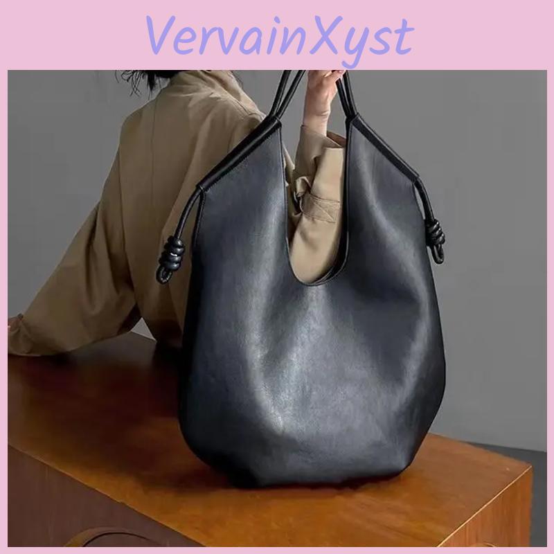 Niche Minimalist New Tote Advanced Largecapacity Commuter Single Shoulder Underarm Bag Fashion Trend Soft Bag