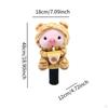 Golf Wood Headcover Animal Shaped Plush Transport Protection Protective Sleeve Cartoon Funny