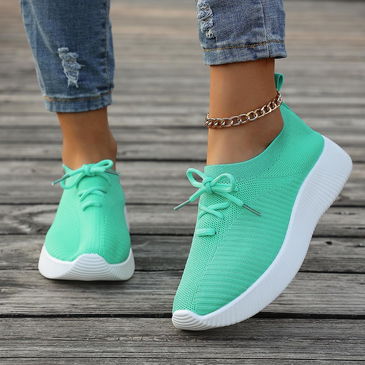 

Breathable Shoes - Single Shoes, Women s Shoes, Sports Shoes, Thick-soled Shoes 36 светло-зеленый