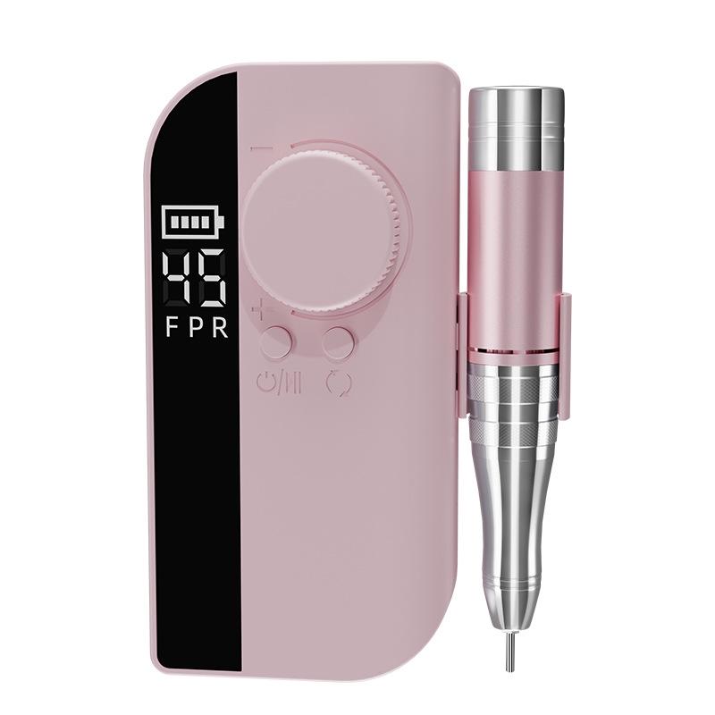 Professional Electric Nail Grinder for Gel Polish Removal: Portable Nail File & Buffer Machine