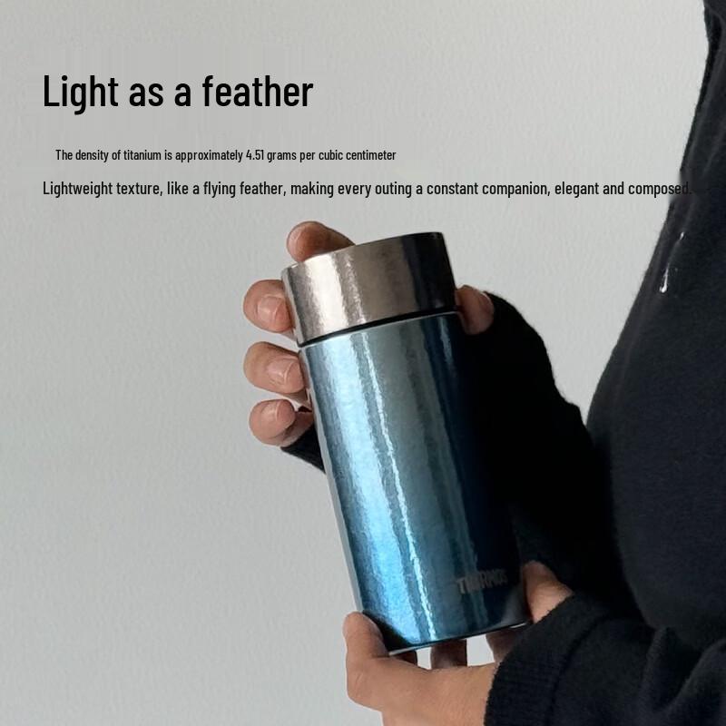 Thermos Titanium Pocket Cup Gift Set - 200ml