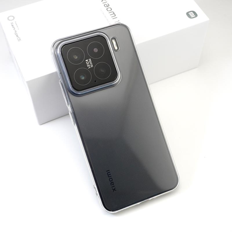 Transparent Silikon Mjukt Fodral För Xiaomi 15 15T 14 14T 13 13T Pro Genomskinligt Ultratunt Baksideskyddsskal För Xiaomi 15 Ultra Coque