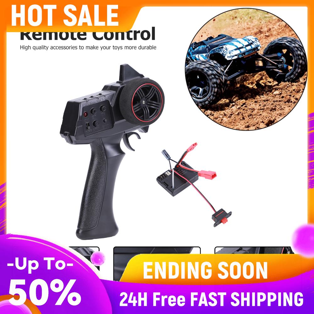 2.4G 3CH RC System Gun Remote Control Transmitter with Receiver for RC Car Boat Part Accessories Children Playing