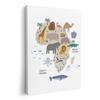 Art 420mm X Wall Wooden Stylish Interior Africa Map Panel, Painting, Decoration, Igsticker, 297mm, A3, Photo, Hanging, Frame, Decor, 019964, Animals,