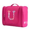 Travel Handbag Cosmetic Bags Make Up Case MakeUp Bag Wash Pouch Women Hook Up Organizer Pink Print Toiletry Accessory Storage