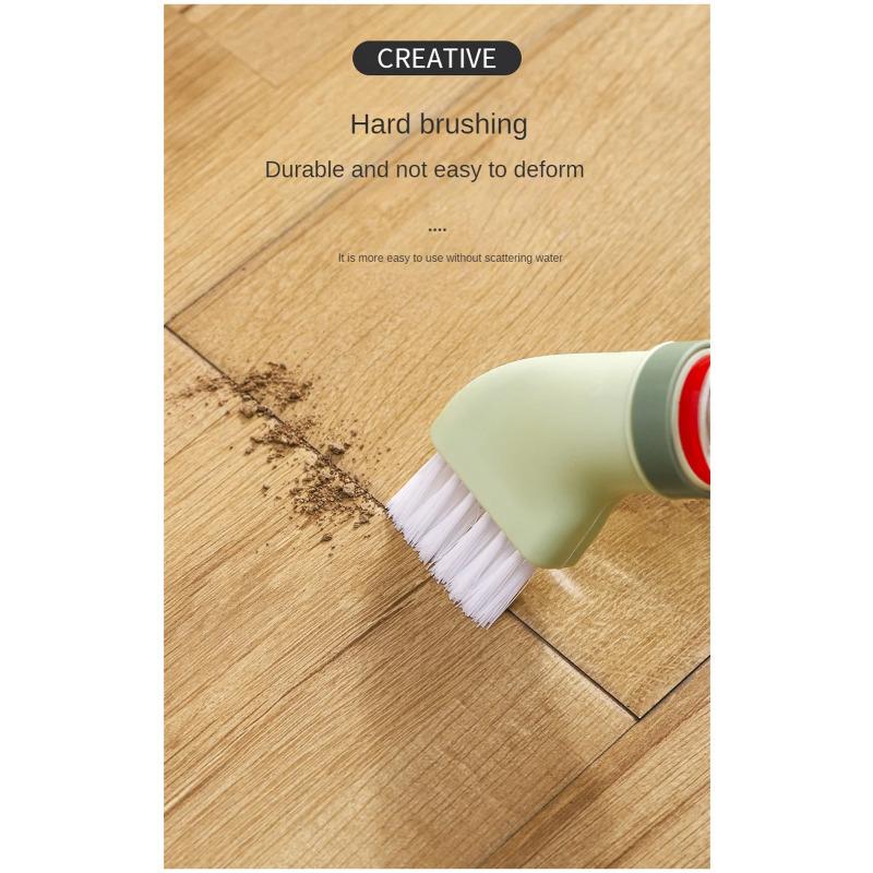 Creative Multi-purpose Cleaning Brush Can Be Connected Mineral Water Bottle Wet Dual-use Cleaning Brush Household Gap Brush