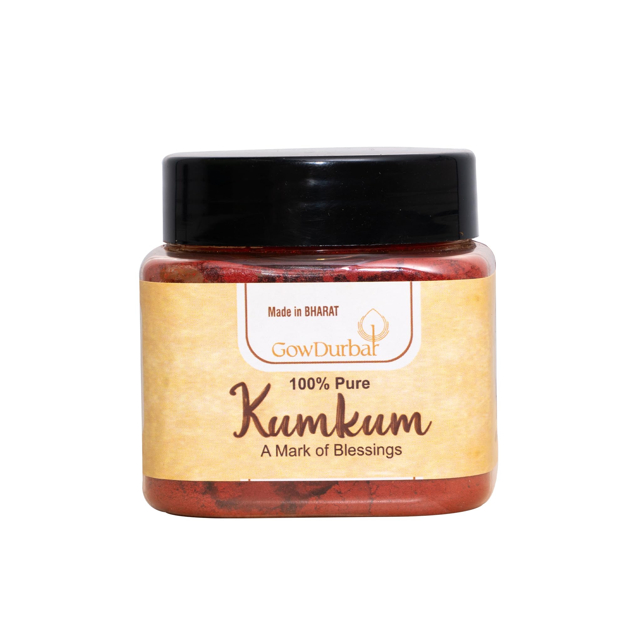 

GowDurbar Kumkum Powder Maroon 50g (Pack of 6) | Pure & Natural Kumkum | Chemical-Free | Made from Kasthuri Turmeric | Natural Fragrance | For Po