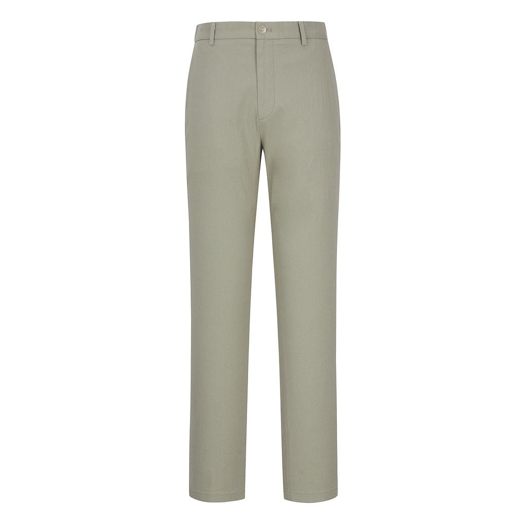 FERRAROMILANO Rayon Blend Stretch Pants Beige (Am0Esl25353)
