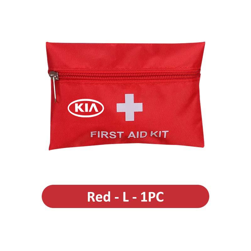 Car Emergency First Aid Pouch Portable Travel Medical Storage Bag For KIA Ceed Sportage Rio K5 K2 Optima Cerato Proceed Venga NI5