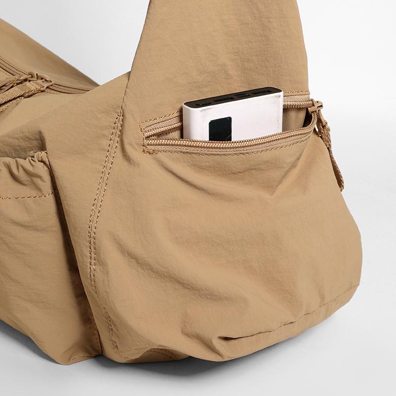 Crossbody-Tasche mit großem Fassungsvermögen, wasserabweisend, Sport, Outdoor, leicht, Schultertasche