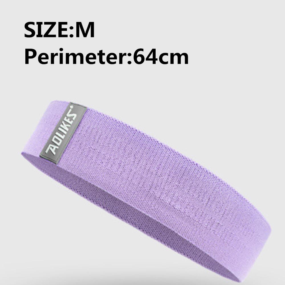 6 colori Yousheng Hip Coscia Gamba Cerchio Fascia elastica di resistenza Palestra Casa Modellamento del corpo Fitness