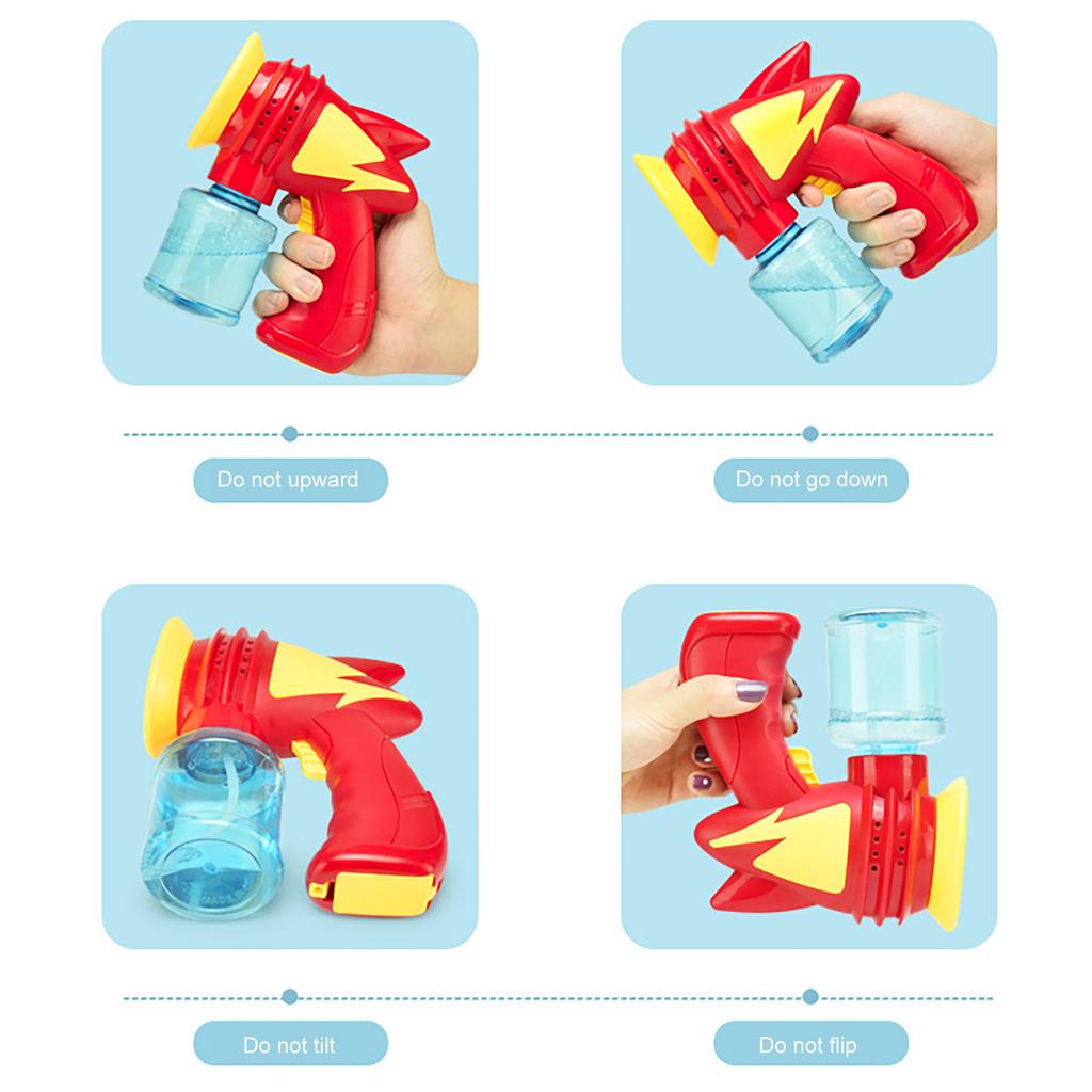 Bubble Machine Automatic Bubble Machine With Light And Music Outdoor 60ML