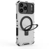 Hybrydowa obudowa z magnesem do iPhone'a 17 Air 16 15 14 Plus 13 12 11 Pro Max, metalowy uchwyt magnetyczny, półprzezroczysty, matowy