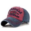 Adjustable Women Baseball Cap Sunscreen Men's Sports Cap Summer Letter Washed Denim Cap  Unisex