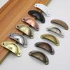 Antique Copper Semi-Circular Shell Drawer Handle