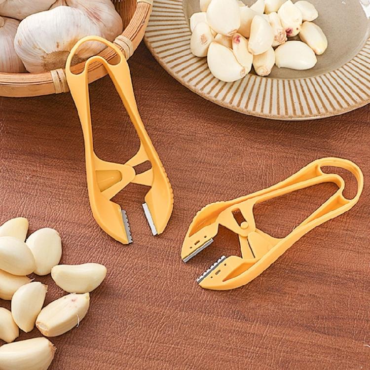 Ergonomic Stainless Steel Garlic Peelers Kitchen Utensils With Rusts Proof Design For Quick Simple Vegetable Peeling