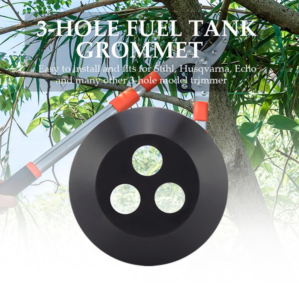 3 Hole Fuel Gas Tank Grommet Replacements for Trimmer Lawn Mower 13211546730 V137000030