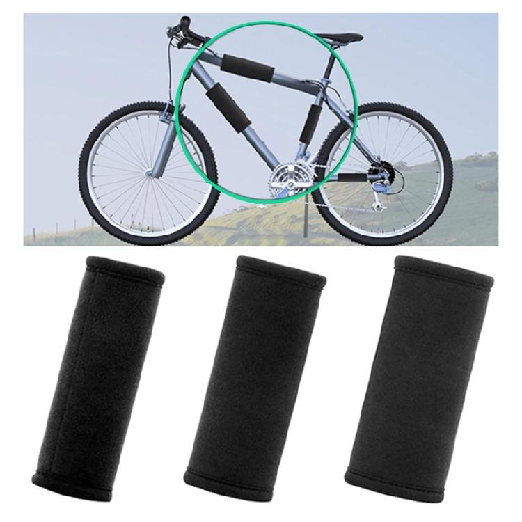 3pcs Neoprene Bike Frame Protector Bike Frame Protective Cover Replacement Chainstay Protector Cycling Accessories