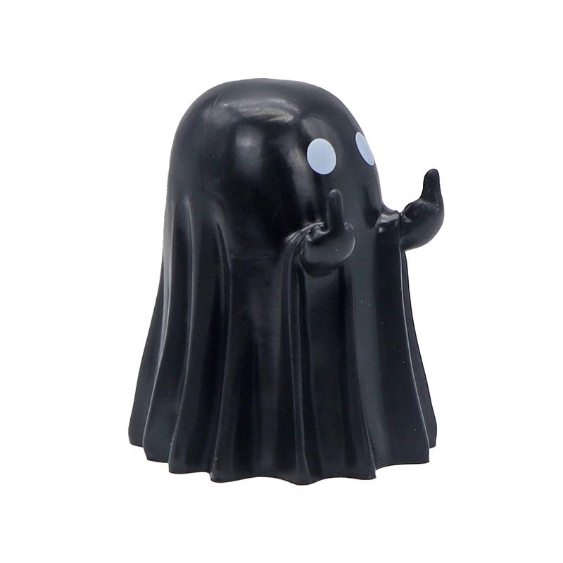 Creepy-Cute Mini Ghost Statues for Spooky Shelf Decor And Cozy Coffee Table Aesthetic Small Ghost Figurines for Halloween
