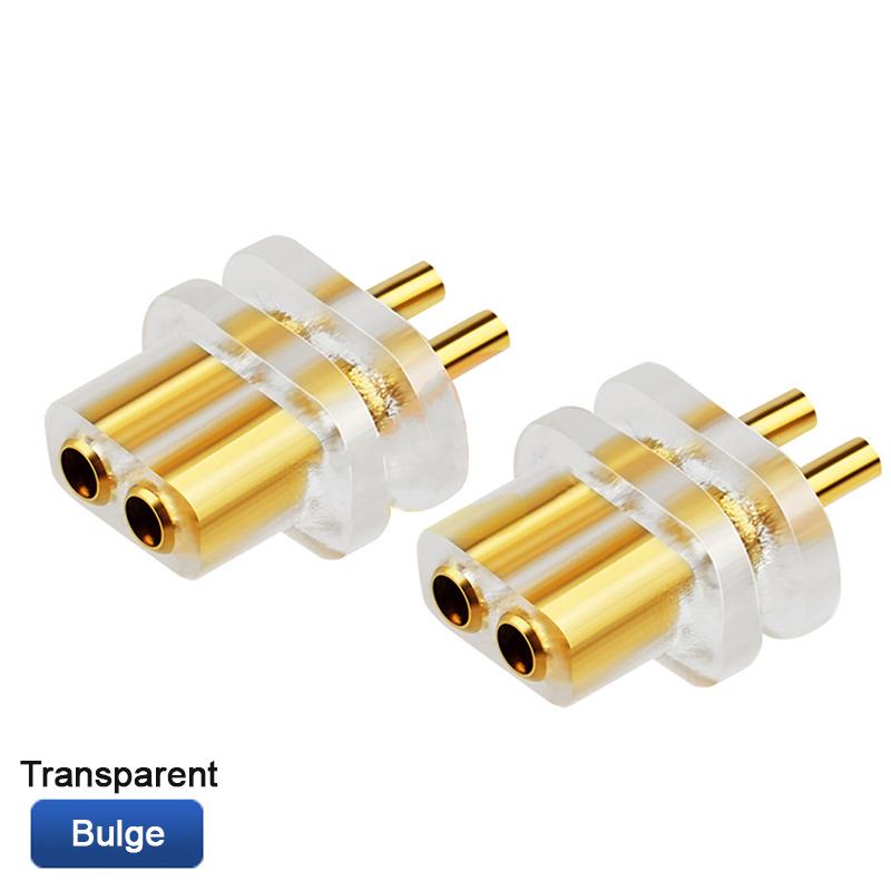 

1 пара двойных игольчатых гнезд для наушников, ремонт плоских/выпуклых/выемчатых гнезд