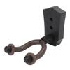 Guitar Wall Hook Black Acoustic Guitar Support Hanger Wall Mount Ukulele Holder for Music Store Showroom