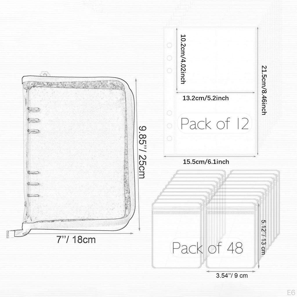Jewelry Organizer Book with Clear Design for Earring And Brooch Storage