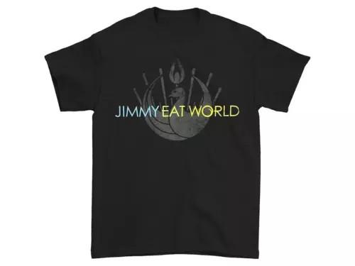 SALE Vintage Jimmy Eat World Schwarzes Baumwollhemd Größe S- 4XL für Erwachsene.webp