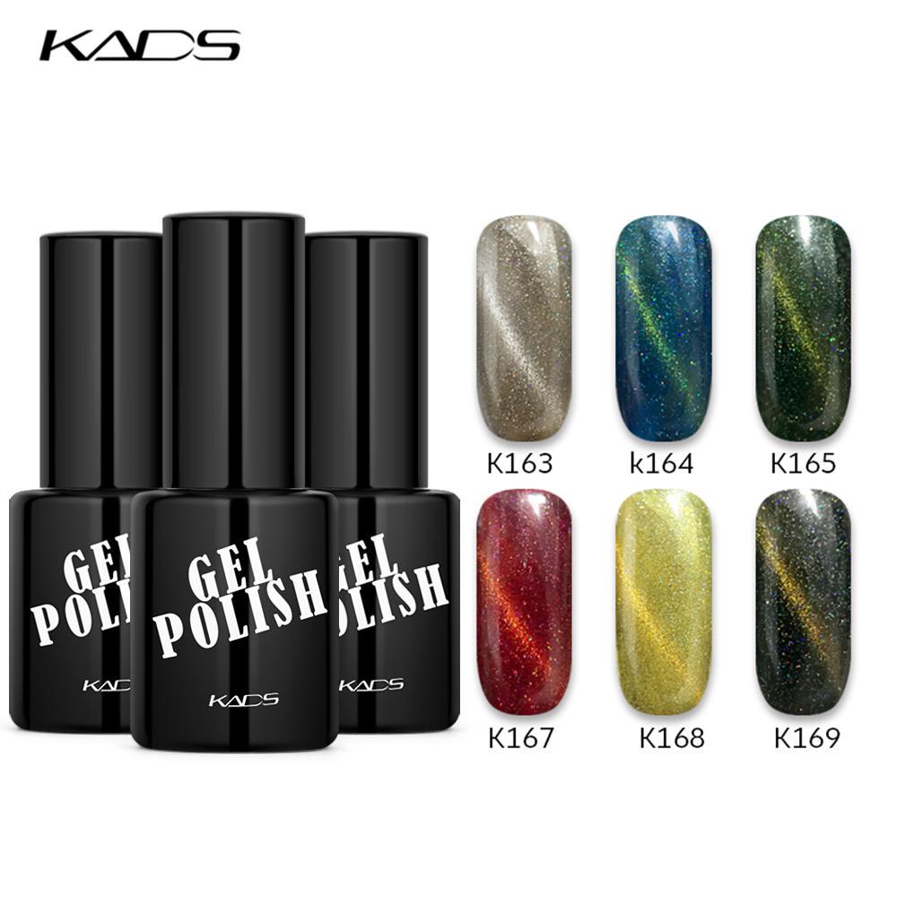 KADS 9.5ml Cat Eye Gel Nail Polish UV Lacquer 57 Colors Gel Nail Polish Semi Permanent Varnish