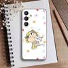 F-Charlie and Lola Cartoon Phone Case For Samsung Galaxy A73,21,22,32,71,53,52,51,80,5G Soft Black Cover