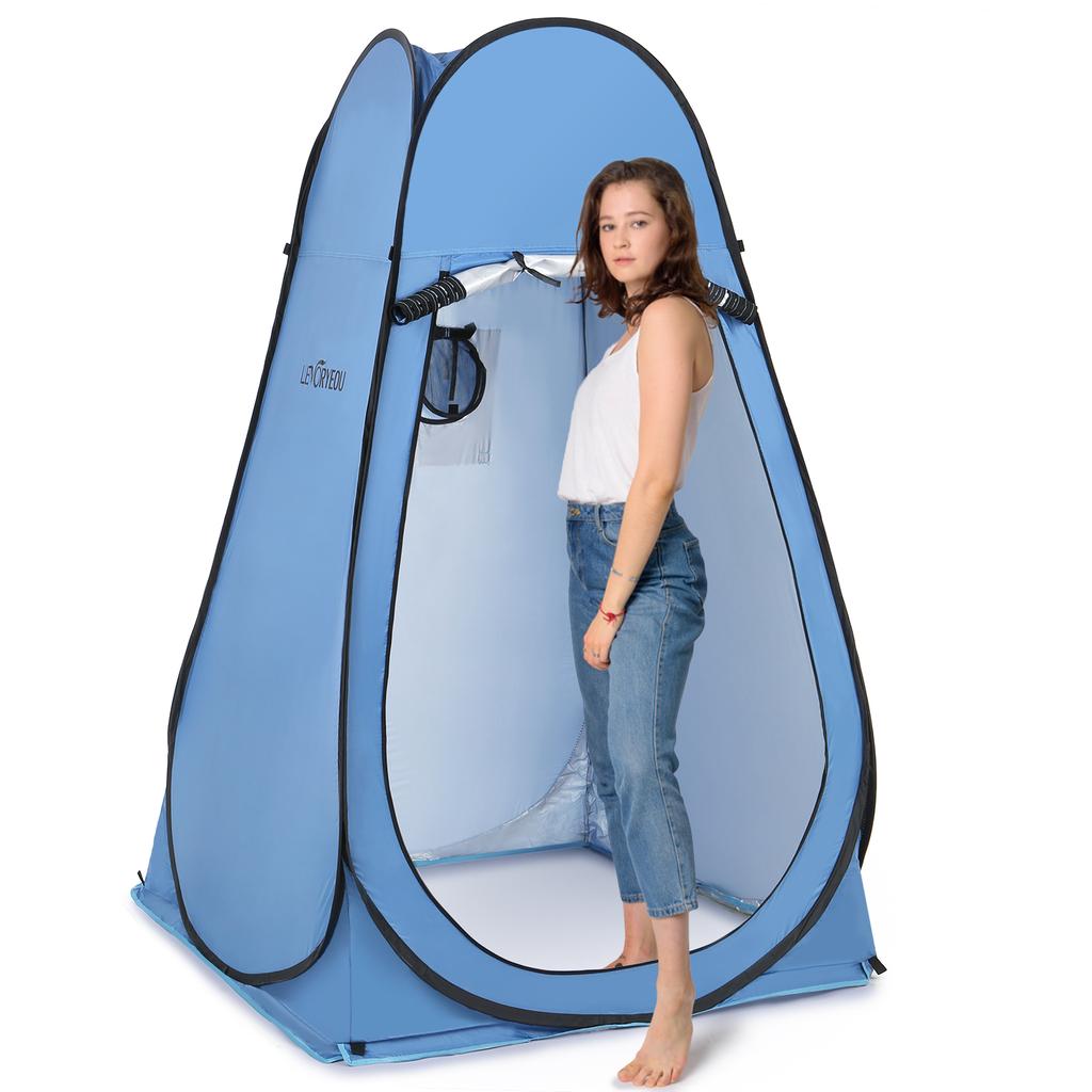Pop Up Privacy Shelter Tent Portable Outdoor Camping Beach Instant Shower Toilet Changing Tent Sun