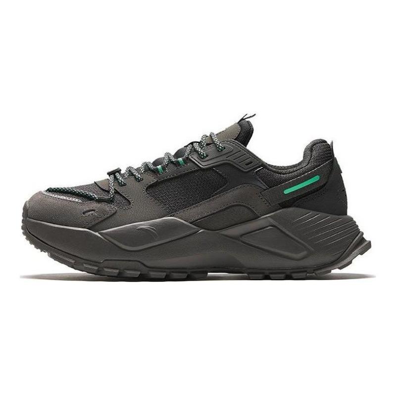 Anta Xingchuan Men Cushioned Heightening Low-top Dad Shoes Gray 912418848-4 40