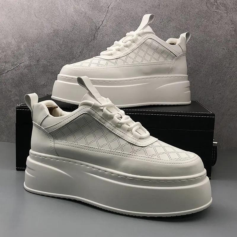 Модные мужские туфли из кожи для мужчин — фото 4