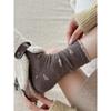 Ladies Autumn Lovely Small Flower Non Bone Anti Pilling In The Tube Pile Socks