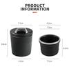 New 2026 Car Sticker 2025 Hot For Ford Car Ashtray Smokeless Auto Ashtray Flame Retardant Cigarette Holder Box For Ford Focus 2