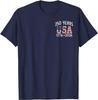 Camiseta 250 Anos Bandeira dos EUA 250º Aniversário Americano Masculina Feminina