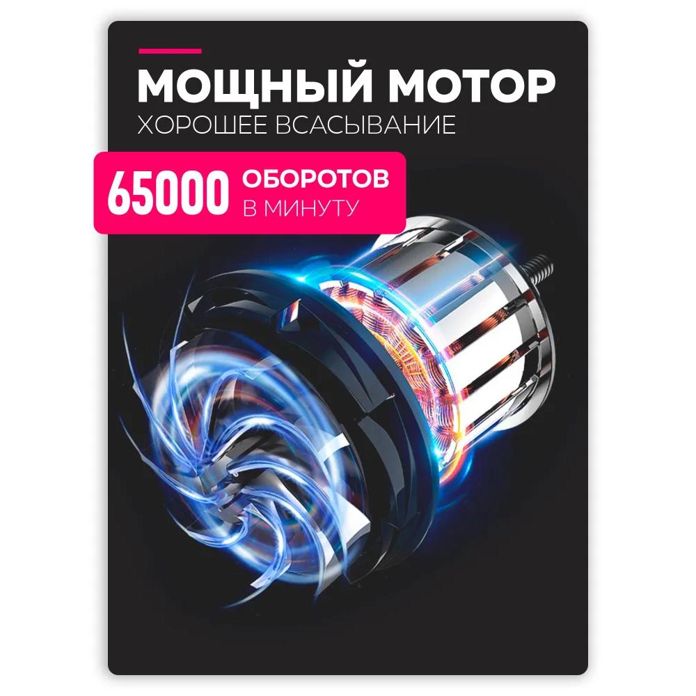 Aspirator auto wireless