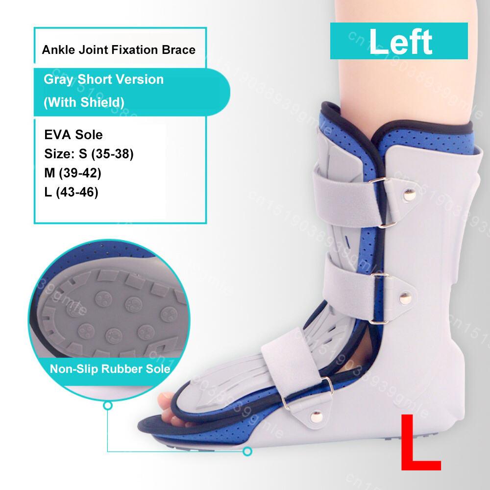 Adjustable Breathable Ankle Foot Fracture Support Brace Stabilizer Fixation Ankle Fracture Sprain Protector Ankle Fixing Splint