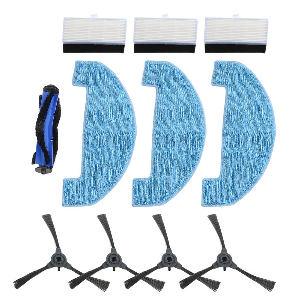 3-In-1 Replacement Loorow AT800 Parts Home Cleaning Side Brush For Corners Compatible With Loorow Effective Dirt Removal