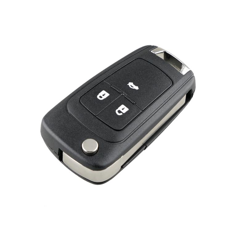 For Opel Car Keys Replacement 3 Buttons Car Key Case with Foldable Key Blade