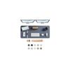 PROMATTOO Desk Mat, Mouse Compatible | Premium Artificial Leather Desk Cover | Waterproof, Heat