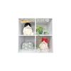 Shinada Global Mochi Series Mochi Cat Calico Plush Toy 22x22x30cm Animal Stuffed Toy