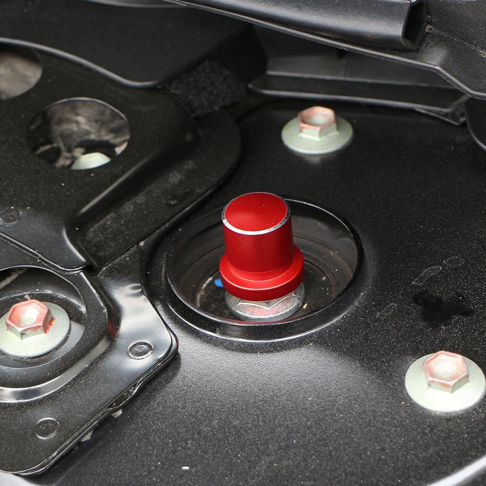 2Pcs Aluminum Alloy Car Shock Absorber Screw Cap Protective Nut Cover for Mazda CX-3 CX-5 CX3 CX5 for Nissan Xtrail Qashqai