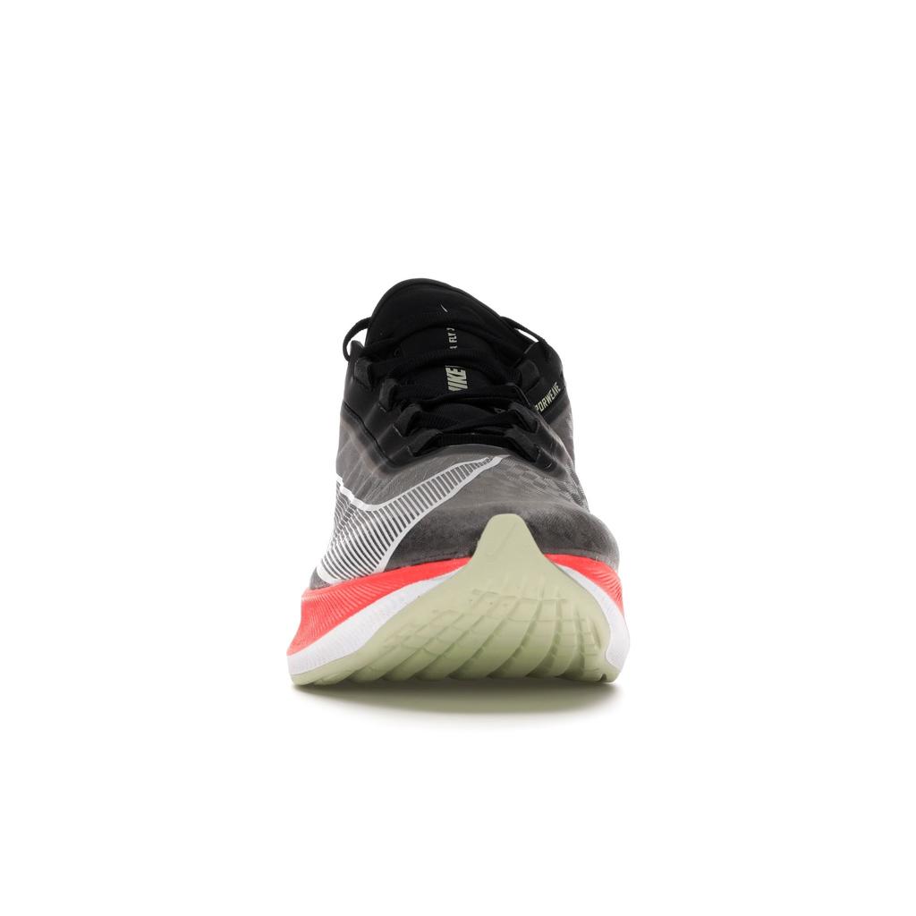 Nike Zoom Fly 3 Laser Crimson Herre Sneakers Svart Oliven-Aura Hvit AT8240-003