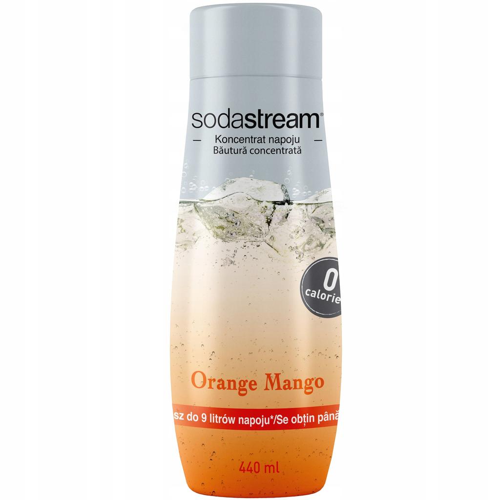 Set of 4 SodaStream Concentrates 2x (Grapefruit+Orange-Mango)